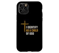 Mi identifico come figlio di Dio identità spirituale cristiana Custodia per iPhone 11 Pro