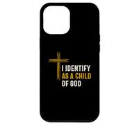 Mi identifico come figlio di Dio identità spirituale cristiana Custodia per iPhone 12 Pro Max