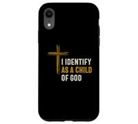 Mi identifico come figlio di Dio identità spirituale cristiana Custodia per iPhone XR