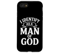 Mi identifico come un uomo di Dio - Pronomi divertenti cristiani Custodia per iPhone SE (2020) / 7/8