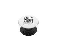 Mi interessa solo anime e mi piace forse 3 Persone Divertente Giappone PopSockets PopGrip Adesivo