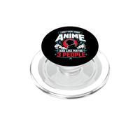 Mi interessa solo gli anime e mi piace forse 3 Persone PopSockets PopGrip per MagSafe