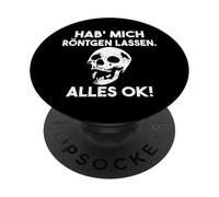 Mi lascio x -raggi tutto ok cranio PopSockets PopGrip Adesivo