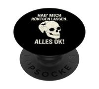 Mi lascio x -raggi tutto ok uccello nella mia testa PopSockets PopGrip Adesivo