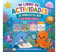 Mi libro de actividades de animales del mar