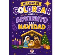 Mi libro para colorear adviento y Navidad