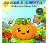 Mi Libro para Colorear Colari: Jardín & Insectos