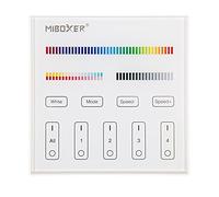 Mi-Light MiBoxer B4 Telecomando da Muro RF 4 Zone per Ricevitori WL5, FUT035S, FUT036S, FUT037S, FUT038S e FUT039S - RGB+CCT