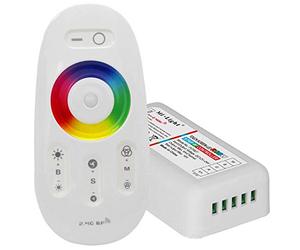 Mi-Light Set di controllo LED RF + telecomando touch 2,4 G 12/24 V | RGBW - Controllo per strisce LED RGB+W