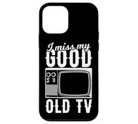 Mi manca il look vintage della vecchia TV Custodia per iPhone 12 mini