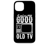 Mi manca il look vintage della vecchia TV Custodia per iPhone 13
