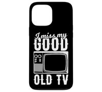 Mi manca il look vintage della vecchia TV Custodia per iPhone 13 Pro Max