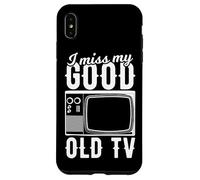 Mi manca il look vintage della vecchia TV Custodia per iPhone XS Max