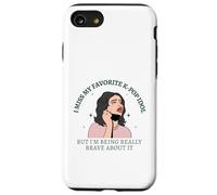 Mi manca il mio idolo KPop preferito ma ne sono coraggioso divertente Custodia per iPhone SE (2020) / 7 / 8