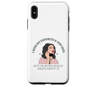 Mi manca il mio idolo KPop preferito ma ne sono coraggioso divertente Custodia per iPhone XS Max