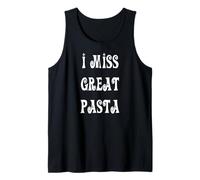 Mi manca la grande pasta Canotta