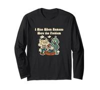 Mi Manca Quando Gli Umani Erano Il Problema retrò Maglia a Manica