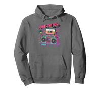 Mi mancano le cassette Boombox degli anni '90 Funny Nostalgia Felpa con Cappuccio