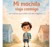 Mi mochila viaja conmigo: Un cuento para niños con dos hogares