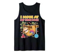 Mi muovo al Mio Ritmo Sloth Boy Girl Fidget Sensory Play Canotta