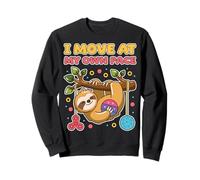 Mi muovo al Mio Ritmo Sloth Boy Girl Fidget Sensory Play Felpa
