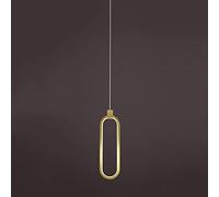 MI-NI Copper Chandelier LED Three-Tone Light Modern Light Luxury - Art Decoration Pendant Light Bedroom Bedside Porch Single Head Long Line Ceiling Hanging Lamp Adjustable,for Kitchens