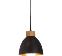 MI-NI Lampada a sospensione in metallo nero, piccola lampada a sospensione in stile retrò, illuminazione a sospensione rustica V-intage, lampada a sospensione,semplice e bello