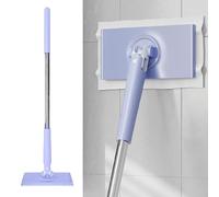 Mi-ni Sweepers Mop, automatico con cambio panno, per pavimenti piatti, Mi-ni compatibile con asciugamani per il viso, rotante a 360 °, senza lavaggio a mano,