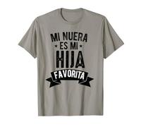 Mi nuera es mi hija favorita dia del padre maglietta in spagnolo Maglietta