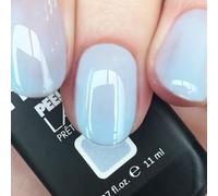 MI-NY Smalto Semipermanente Peel Off Lac azzurro - Serenity - Gel senza Base e Top Coat, Rimozione con Acqua Calda, Formula Vegan Friendly, Durata Fino 15 Giorni, Manicure Rapida in 5 minuti