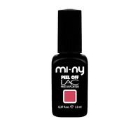 MI-NY Smalto Semipermanente Peel Off Lac rosa vintage, Cranberry, Gel senza Base e Top Coat, Rimozione con Acqua Calda, Formula Vegan Friendly, Durata Fino 15 Giorni, Manicure Rapida in 5 minuti