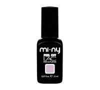 MI-NY Smalto Semipermanente Peel Off rosa - Mellowrose - Gel senza Base e Top Coat, Rimozione con Acqua Calda, Formula Vegan Friendly, Durata Fino 15 Giorni, Manicure Rapida in 5 minuti