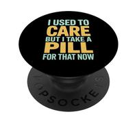 Mi occupavo dell'umorismo sarcastico PopSockets PopGrip Adesivo