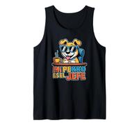 Mi Perro Es El Jefe Divertente Citazione Spagnola Amante dei Cani Canotta