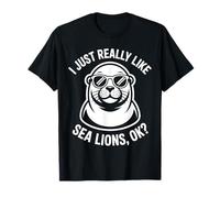 Mi piacciono Davvero i Leoni marini Funny Sea Lion Maglietta