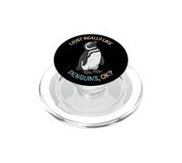 Mi piacciono davvero i pinguini Ok Animal Pinguino di Magellano PopSockets PopGrip per MagSafe