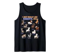 Mi piacciono Davvero Le capre Ok Farm Animal Lover Cute Goat Canotta