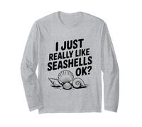 Mi piacciono Davvero Le Conchiglie, Ok? Maglia a Manica