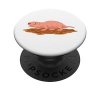 Mi piacciono davvero le talpe nude Ok? Divertente topo talpa nudo PopSockets PopGrip Adesivo