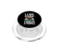 Mi piacciono gli asini e forse 3 persone PopSockets PopGrip per MagSafe