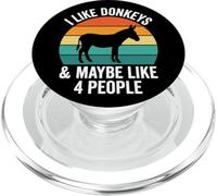 Mi piacciono gli asini e forse come 4 persone PopSockets PopGrip per MagSafe