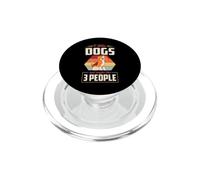 Mi piacciono i cani e forse 3 persone PopSockets PopGrip per MagSafe