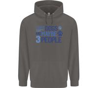 Mi Piacciono I Cani E Forse Tre Persone Uomo Felpa