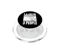 Mi piacciono i coccodrilli e forse 3 persone Coccodrillo divertente PopSockets PopGrip per MagSafe