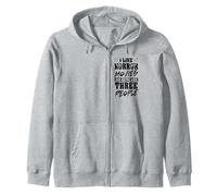 Mi piacciono i Film Horror e Forse Come Tre Persone Felpa con Cappuccio