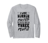 Mi piacciono i Film Horror e Forse Come Tre Persone Maglia a Manica