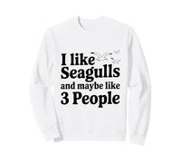 Mi piacciono i gabbiani e Forse Come 3 Persone Felpa