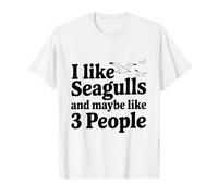 Mi piacciono i gabbiani e Forse Come 3 Persone Maglietta