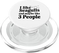 Mi piacciono i gabbiani e forse come 3 persone PopSockets PopGrip per MagSafe