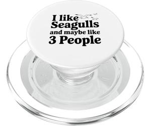 Mi piacciono i gabbiani e forse come 3 persone PopSockets PopGrip per MagSafe
